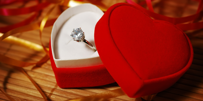 Create the Perfect Moment On Valentines Day with Moissanite Engagement Rings