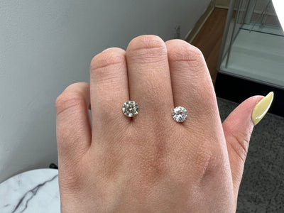 Can You Spot the Difference Between Moissanite and Diamond?