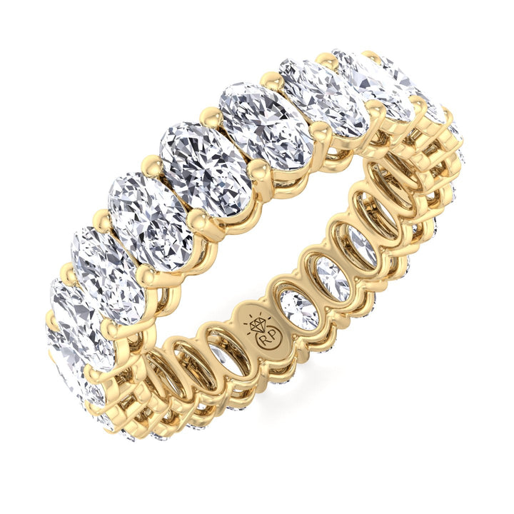 Oval Cut Eternity Band
