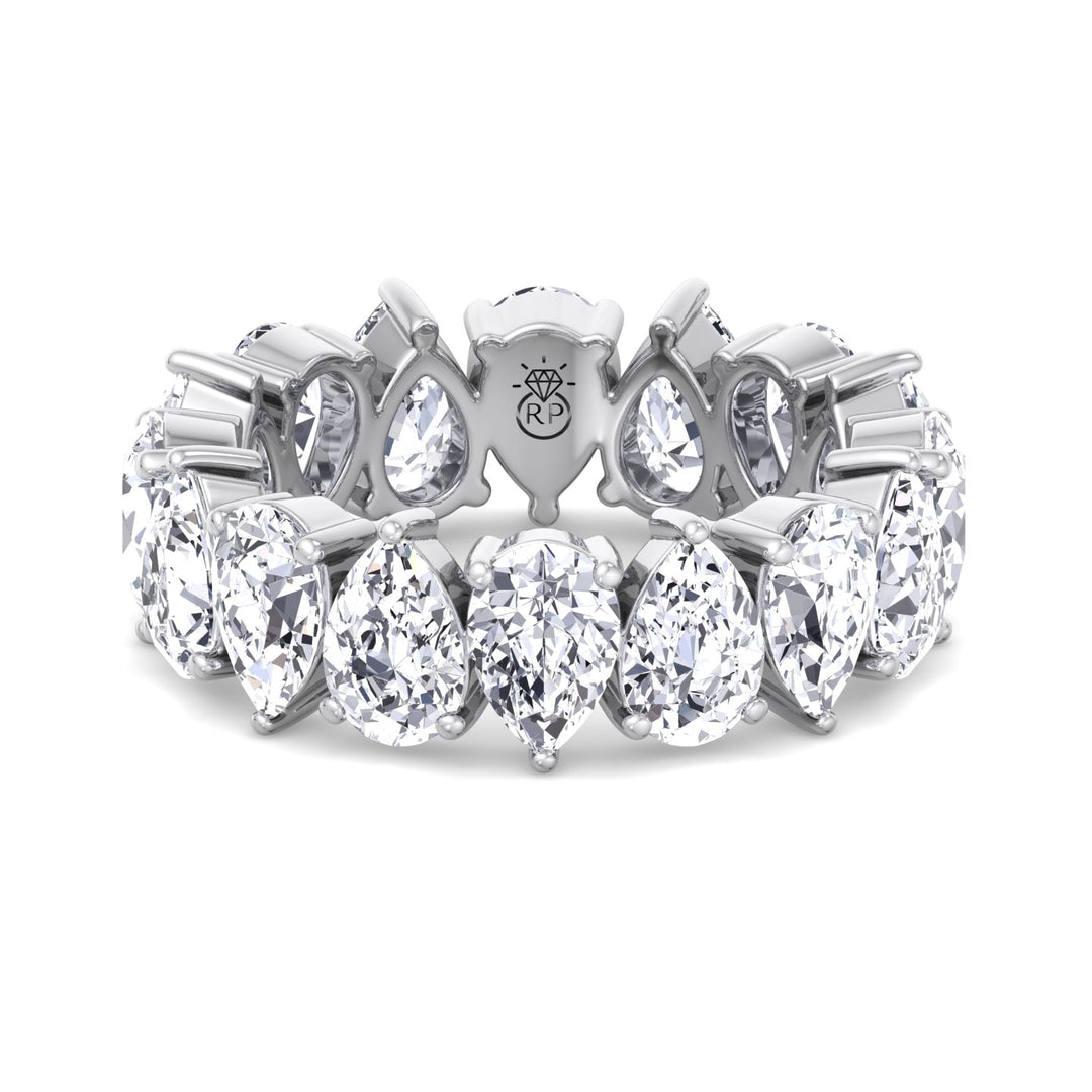 Pear Shape Eternity Band