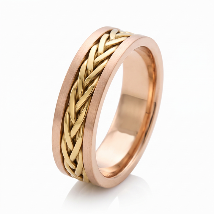 Two Tone Braided Men&