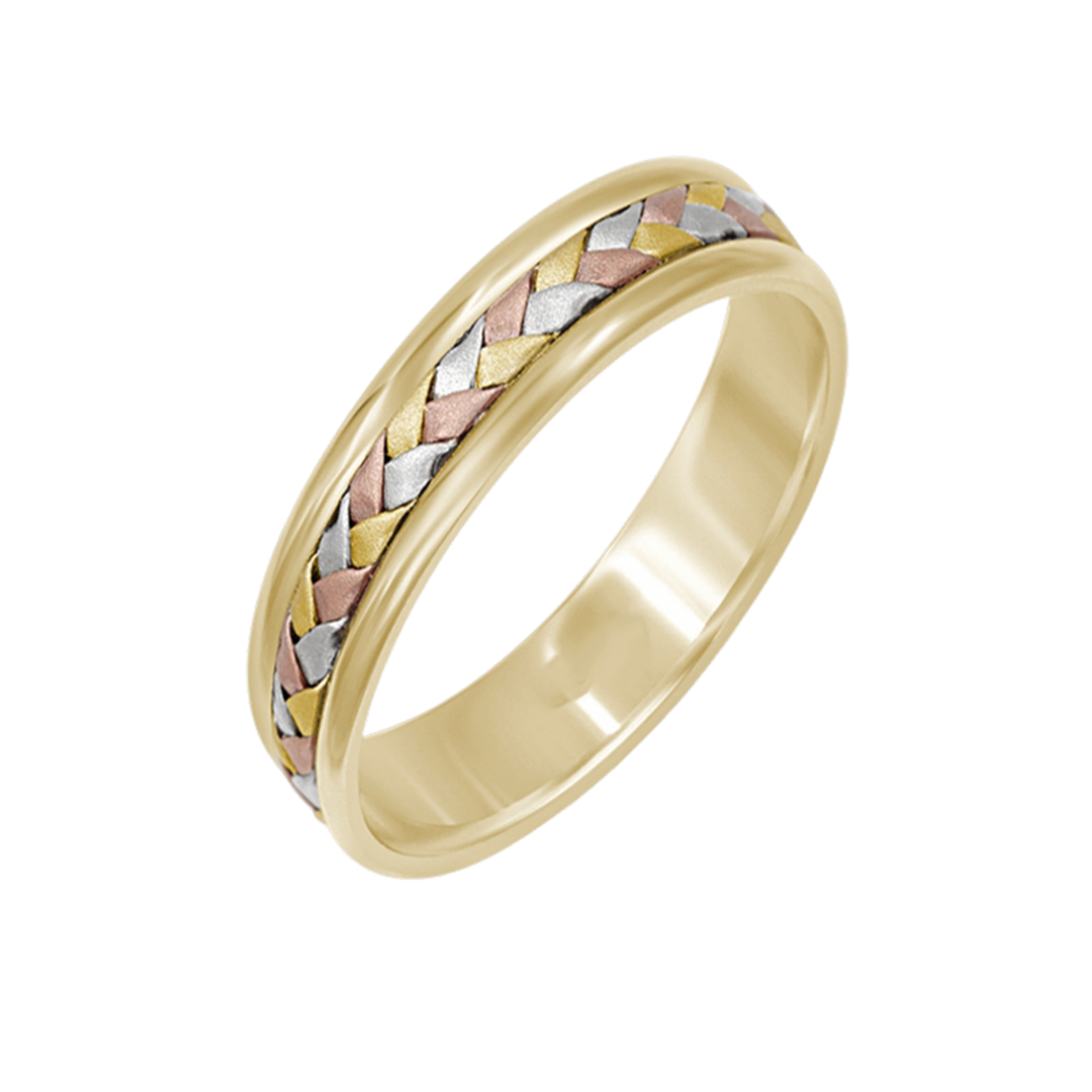 Tri-color Woven Braided Men&