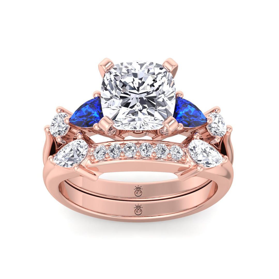 Multi Shape Wedding Band (0.55CT)
