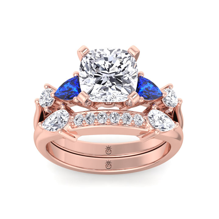 Multi Shape Wedding Band (0.55CT)