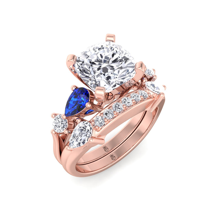 Multi Shape Wedding Band (0.55CT)