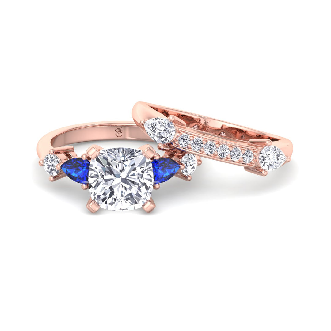 Multi Shape Wedding Band (0.55CT)