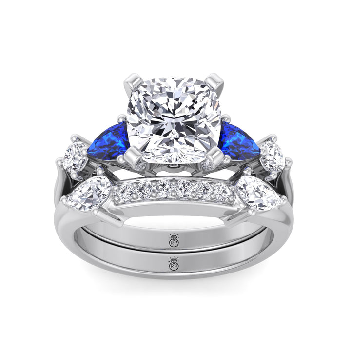 Multi Shape Wedding Band (0.55CT)