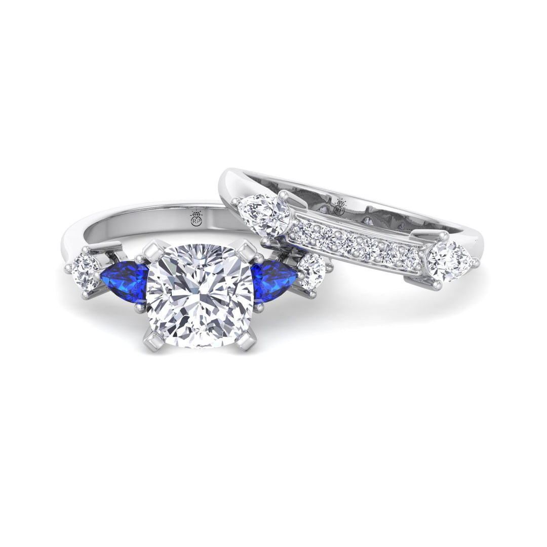 Multi Shape Wedding Band (0.55CT)