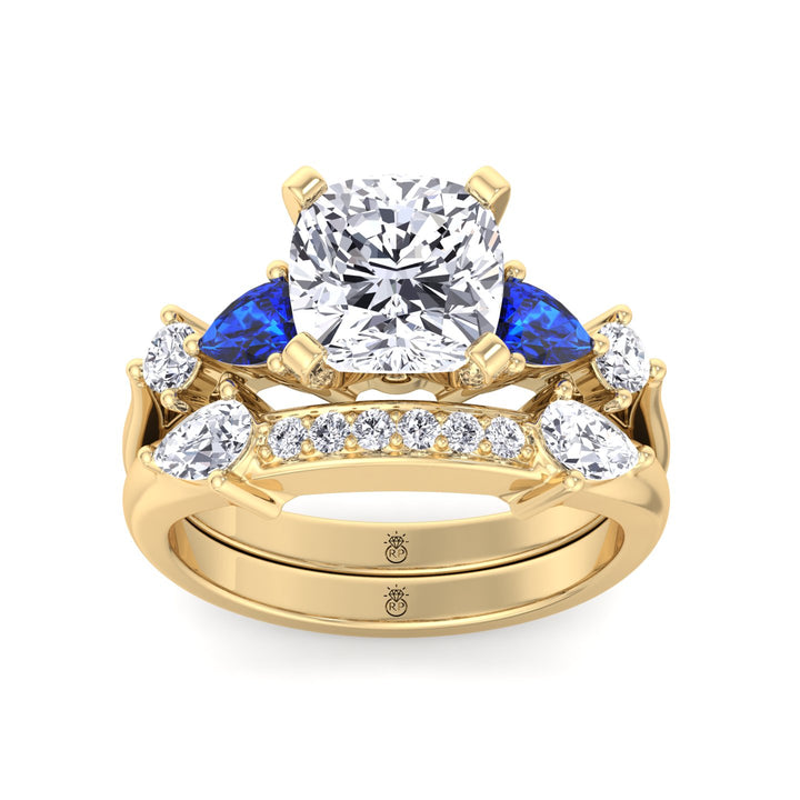 Multi Shape Wedding Band (0.55CT)