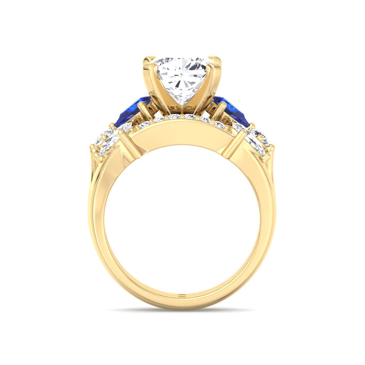 Multi Shape Wedding Band (0.55CT)