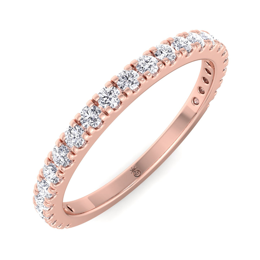 Matching Pave Wedding Band (0.29 CT)