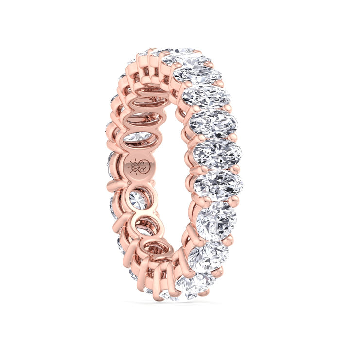 Double Shape - Oval &amp; Round Eternity Band