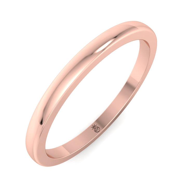 3mm Plain Wedding Band