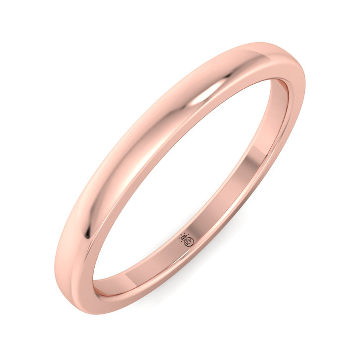 3mm Plain Wedding Band