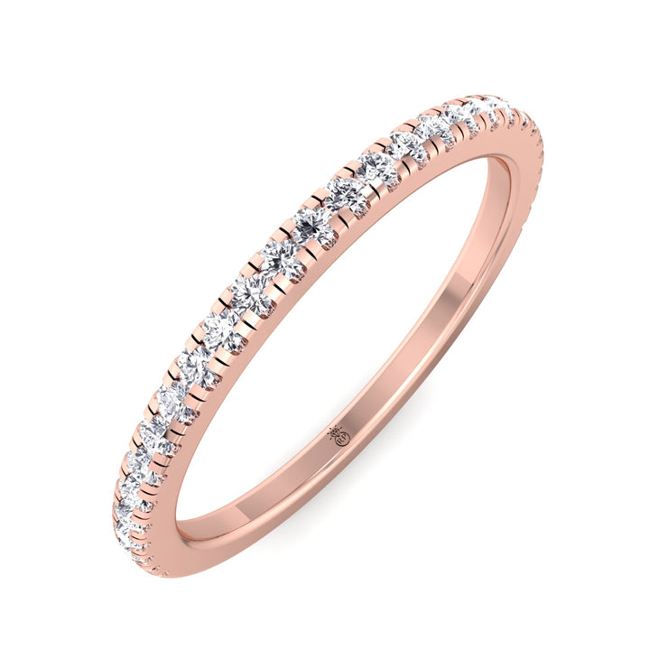 Pave Wedding Band (0.10 CT)