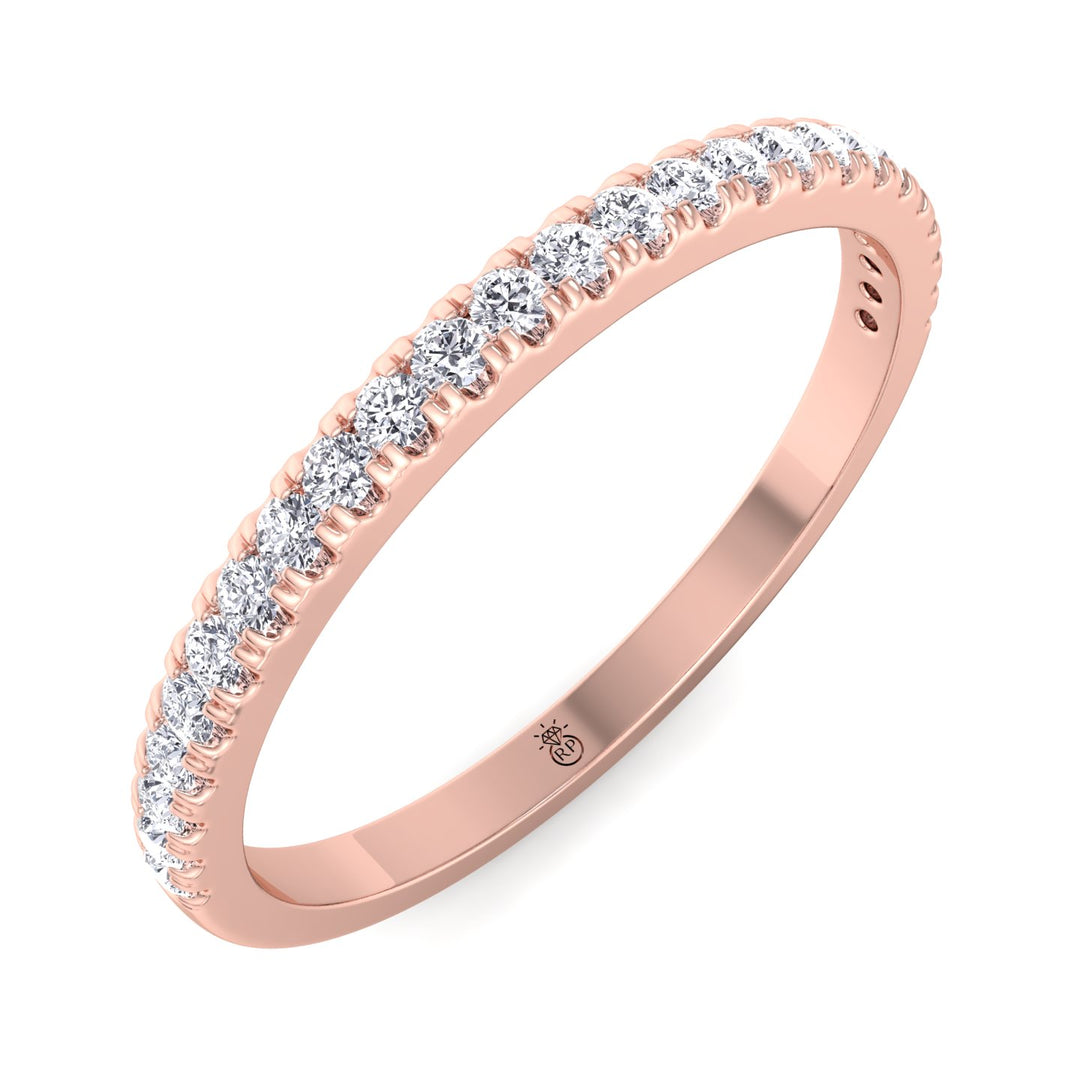 Pave Wedding Band (0.08 CT)