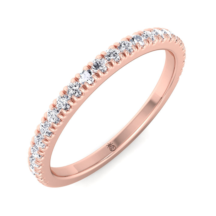 Pave Wedding Band (0.12CT)