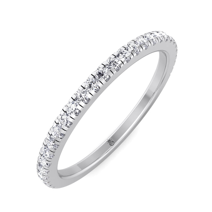 Pave Wedding Band (0.10 CT)