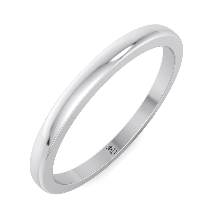 3mm Plain Wedding Band