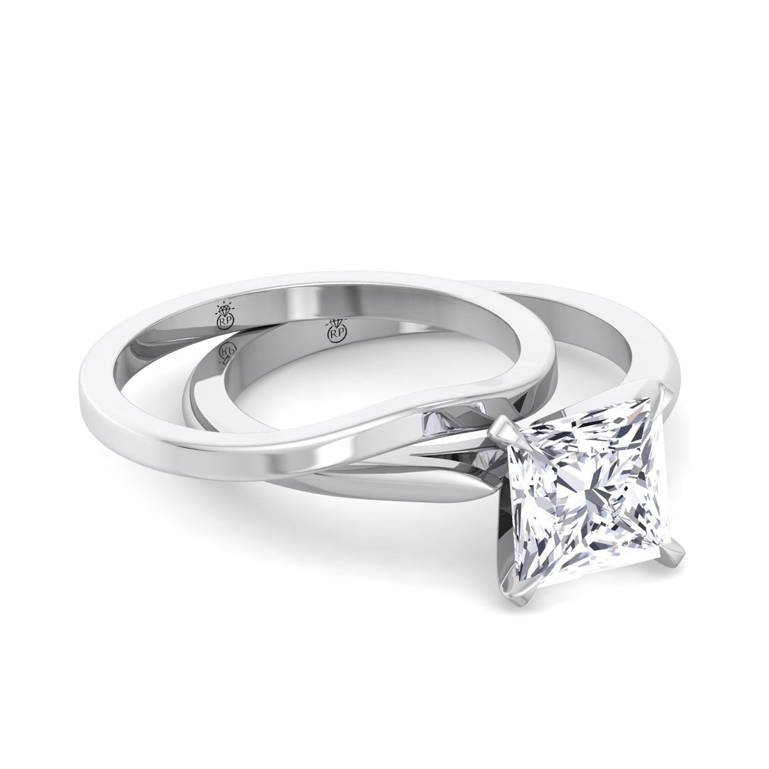 3mm Plain Wedding Band with Curve