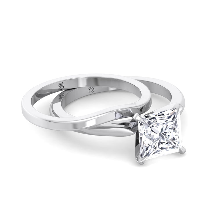3mm Plain Wedding Band with Curve