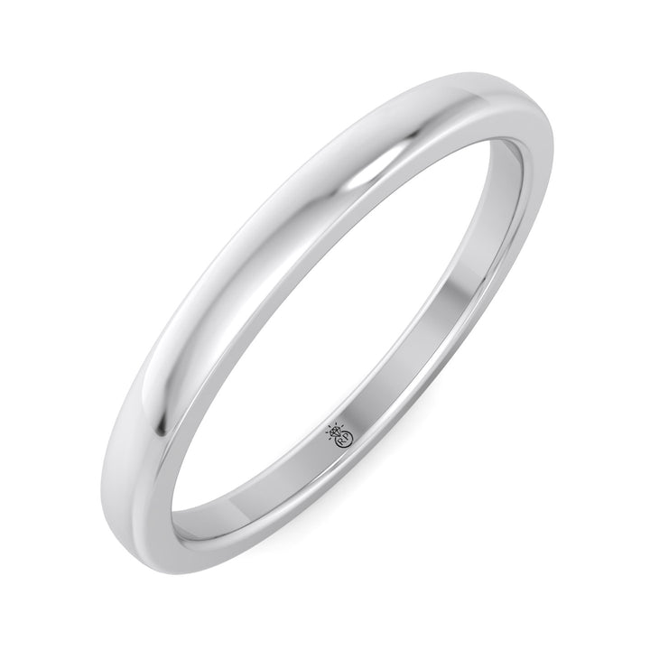 3mm Plain Wedding Band