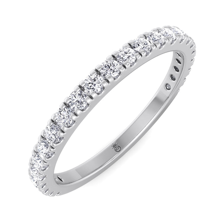 Matching Pave Wedding Band (0.29 CT)