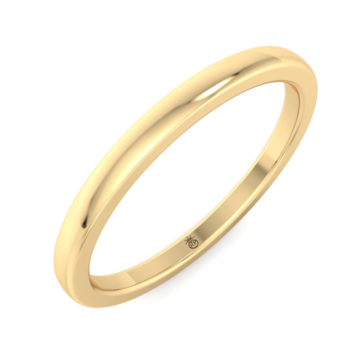3mm Plain Wedding Band