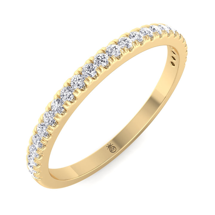 Pave Wedding Band (0.08 CT)