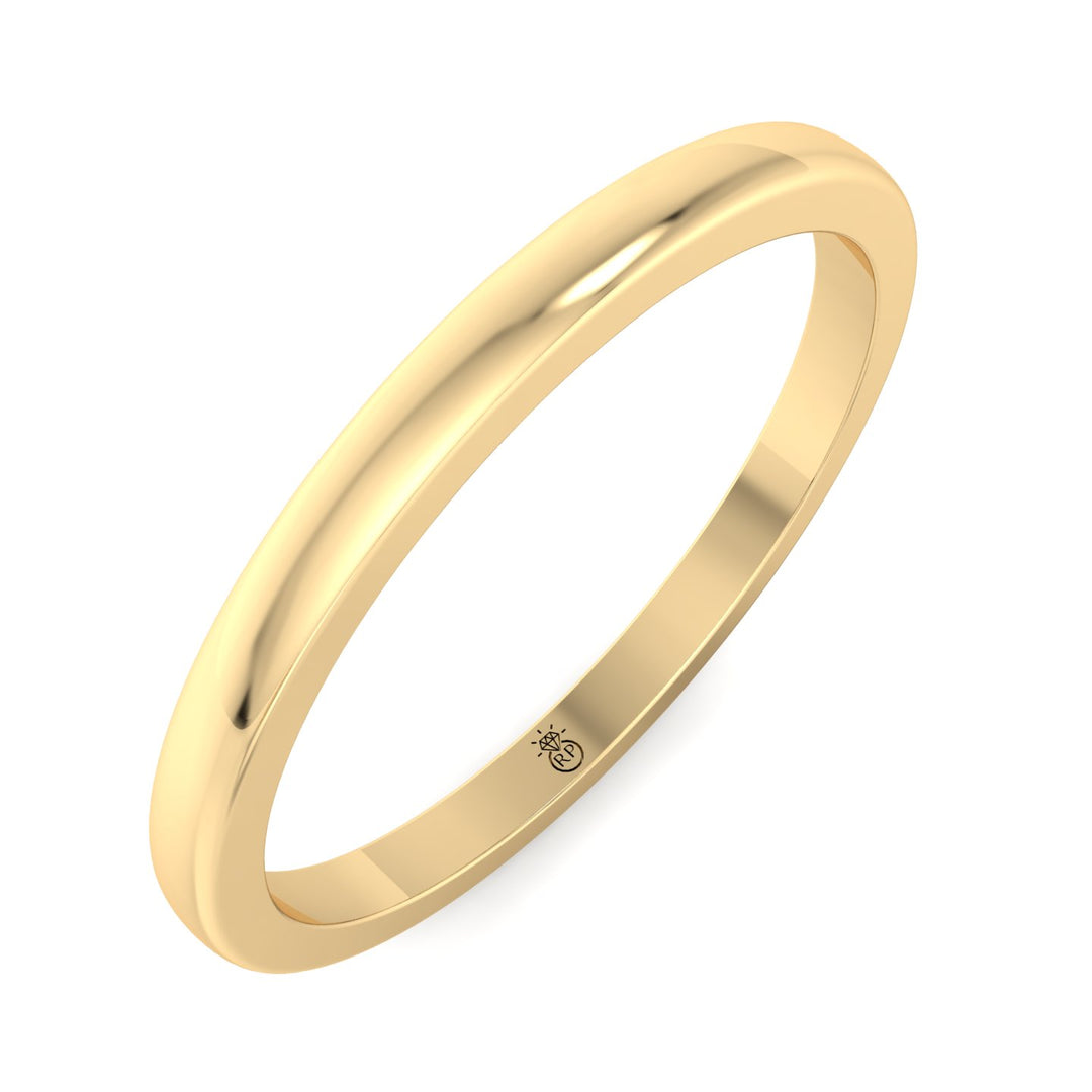 3mm Plain Wedding Band