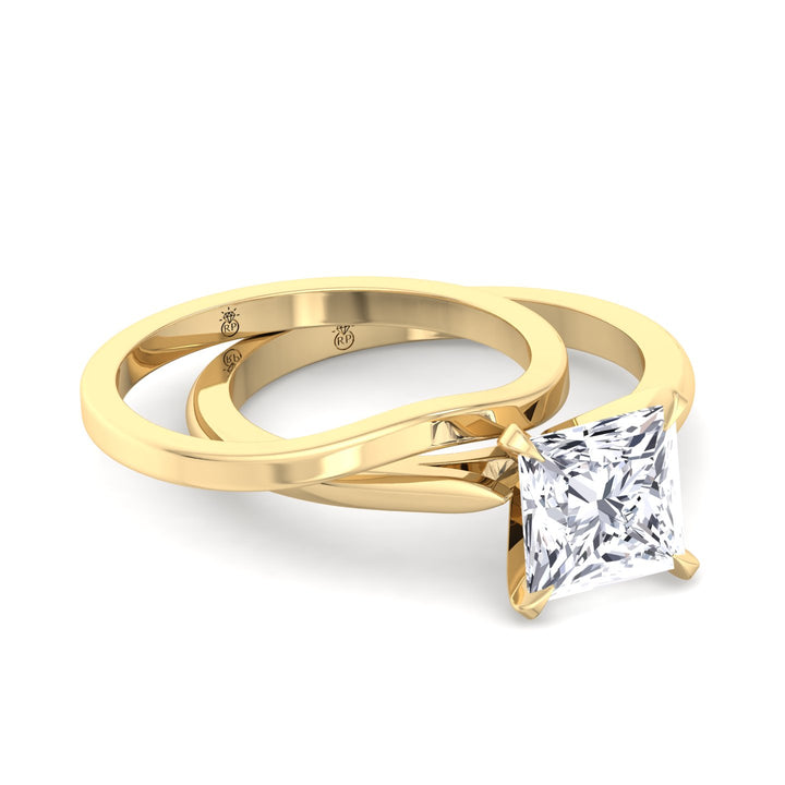 3mm Plain Wedding Band with Curve