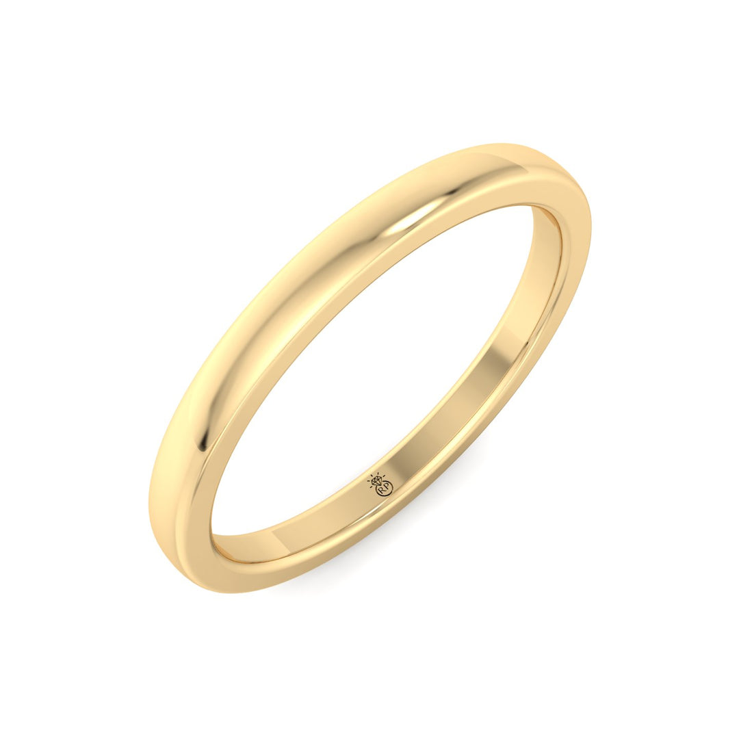 3mm Plain Wedding Band