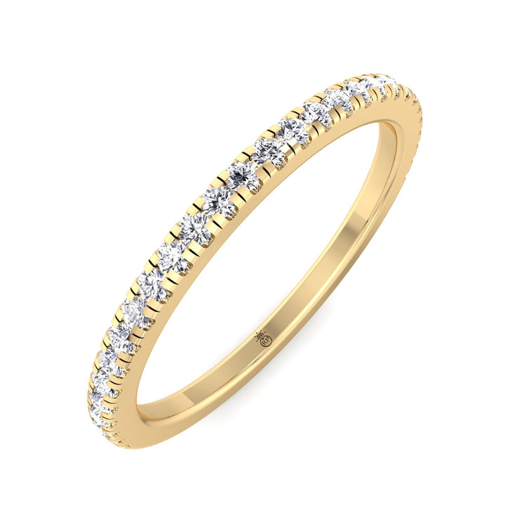 Pave Wedding Band (0.10 CT)