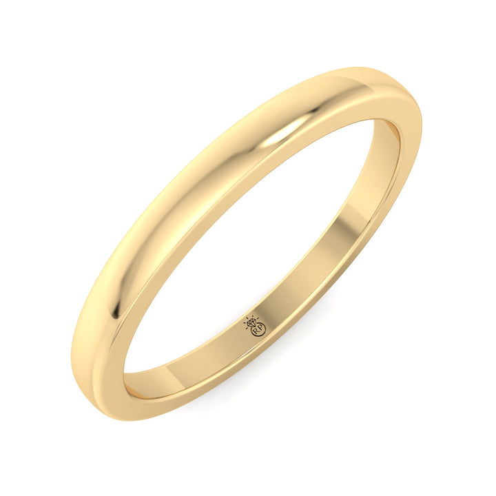 3mm Plain Wedding Band