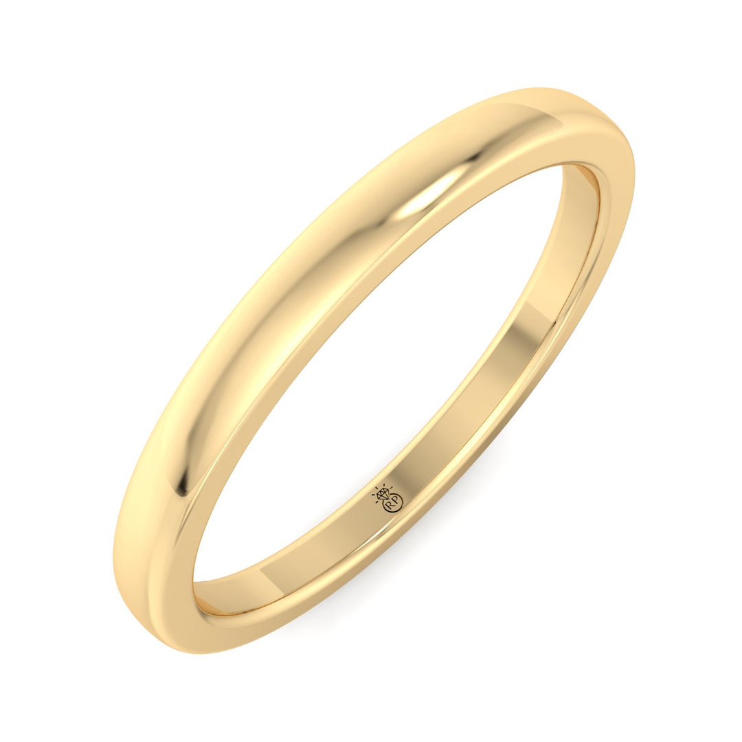 3mm Plain Wedding Band