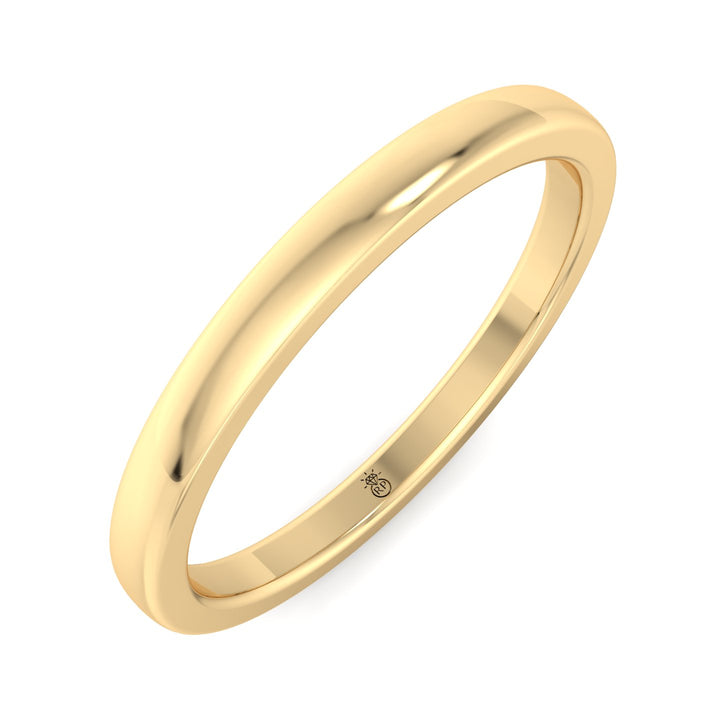 3mm Plain Wedding Band