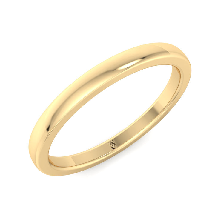 3mm Plain Wedding Band