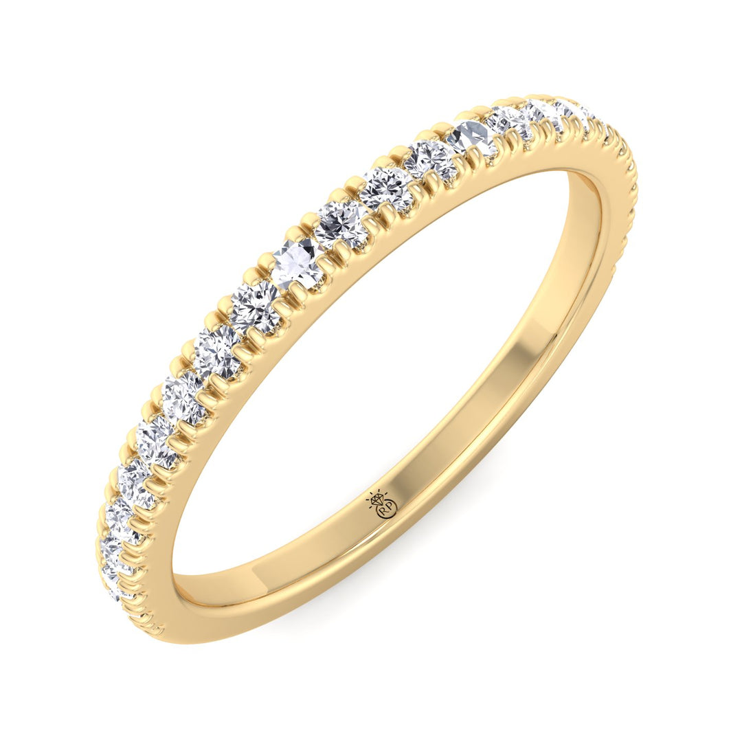 Pave Wedding Band (0.12CT)
