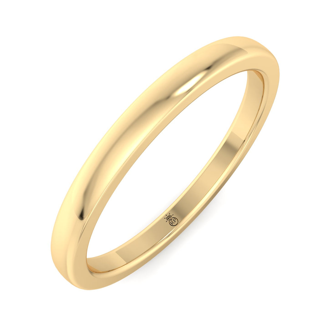 3mm Plain Wedding Band