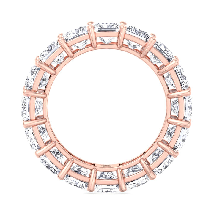 Princess Cut Eternity Band