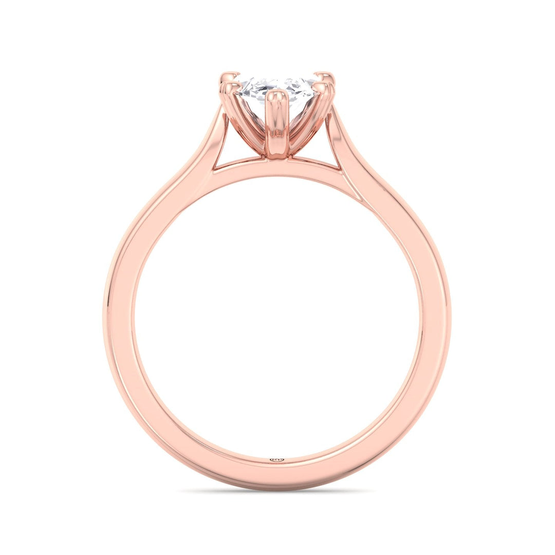 Marquise Cut Solitaire Engagement Ring
