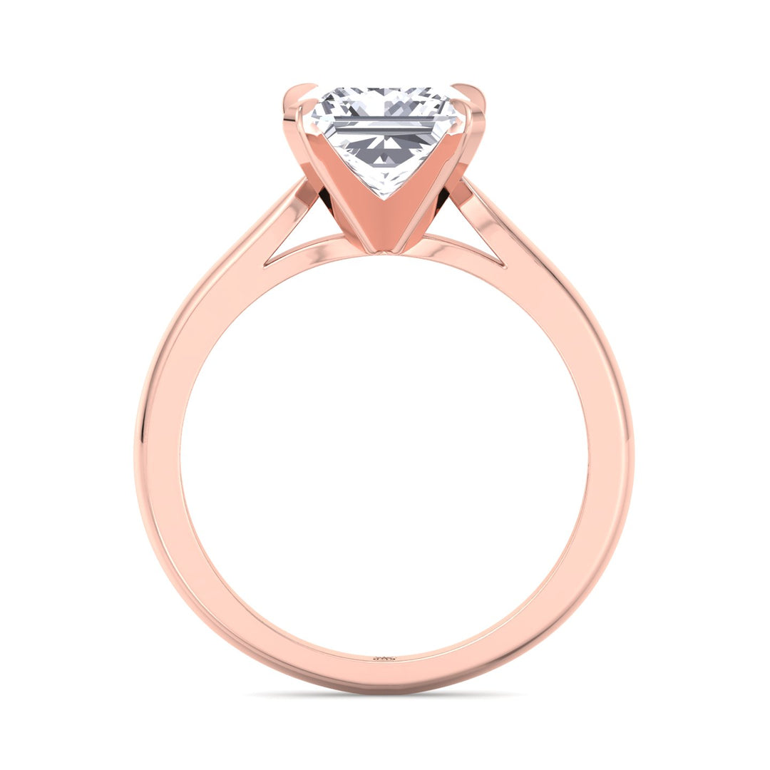 Princess Cut Solitaire Engagement Ring
