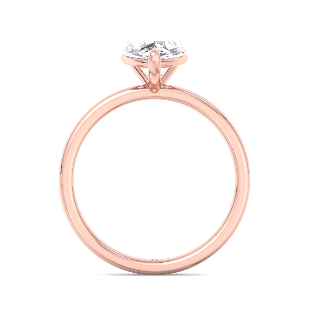 Pear Shape   Solitaire Engagement Ring