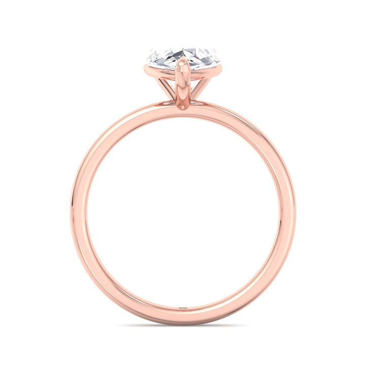 Pear Shape   Solitaire Engagement Ring
