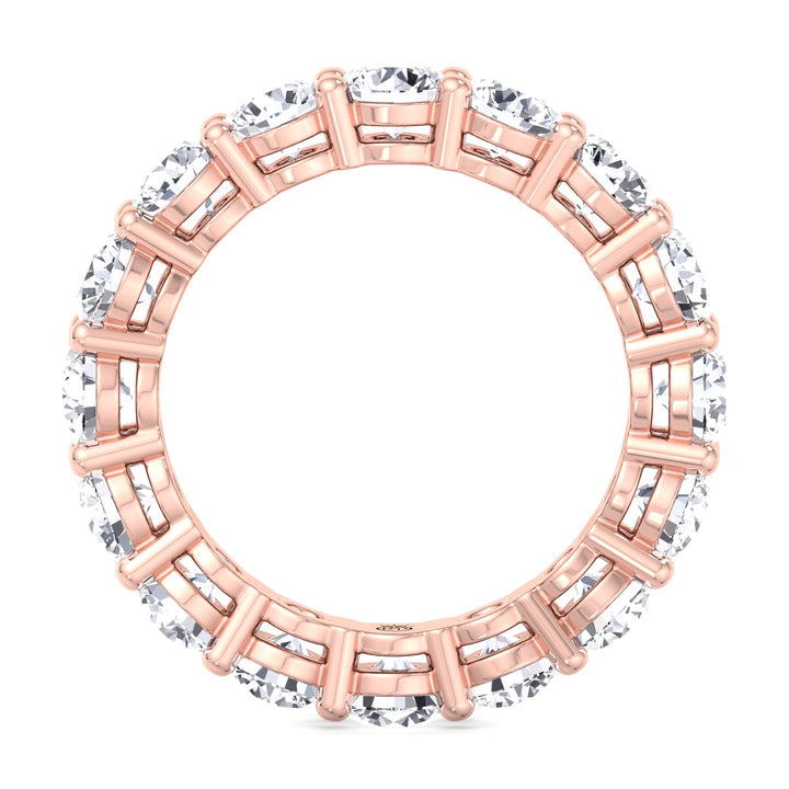 Classic Round Cut   Eternity Band