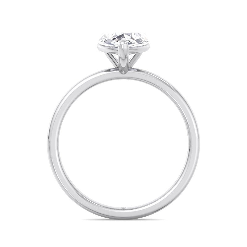 Pear Shape   Solitaire Engagement Ring