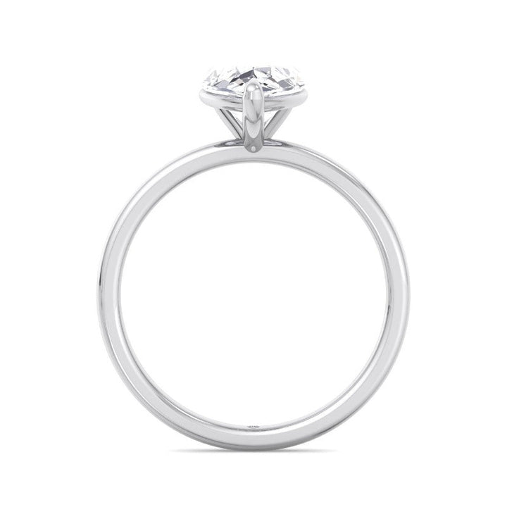 Pear Shape   Solitaire Engagement Ring
