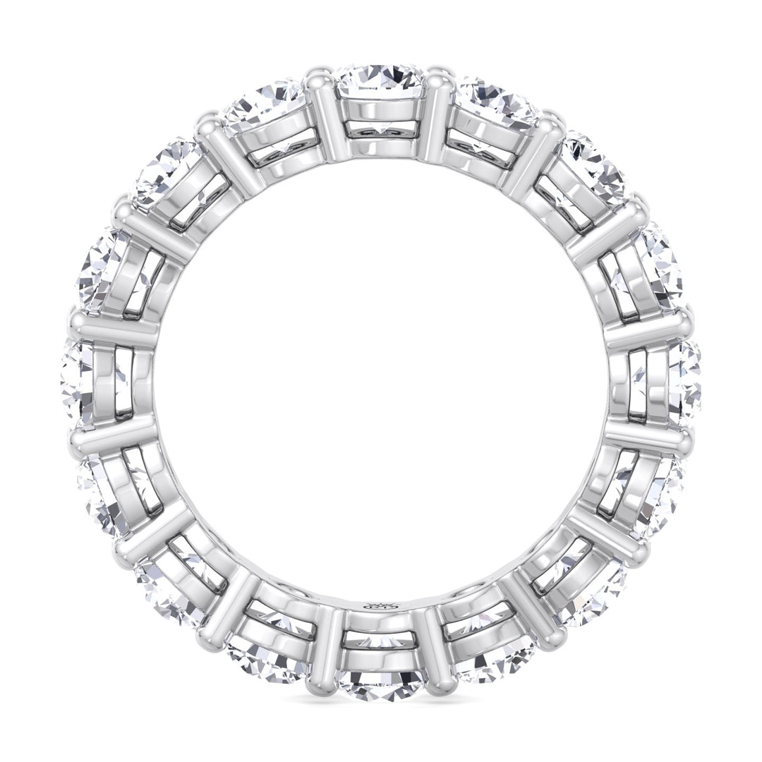 Classic Round Cut   Eternity Band