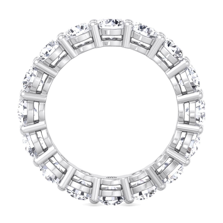 Classic Round Cut   Eternity Band
