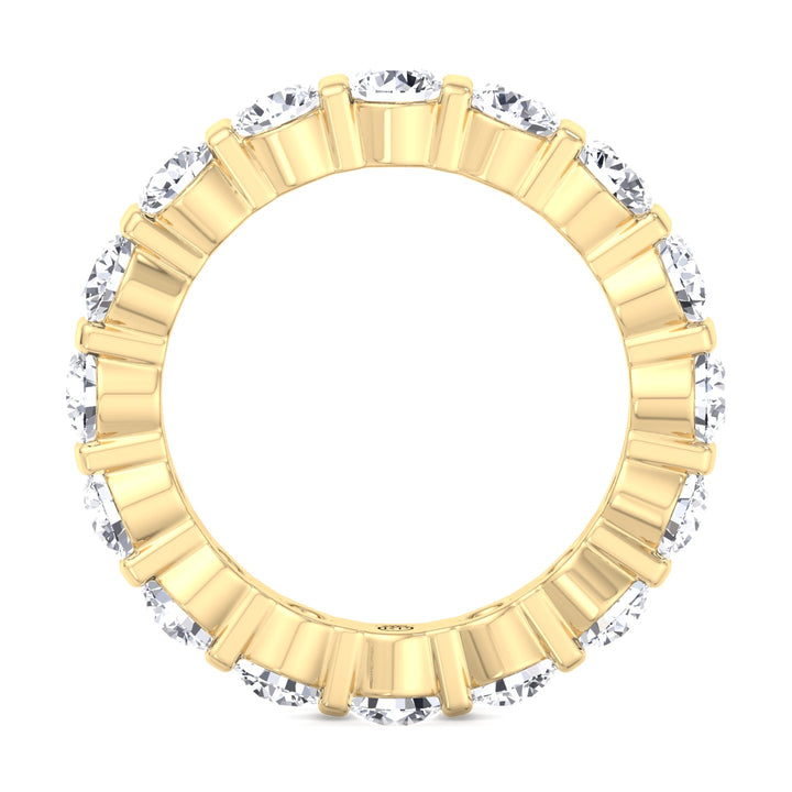Round Cut Bar Set Eternity Band